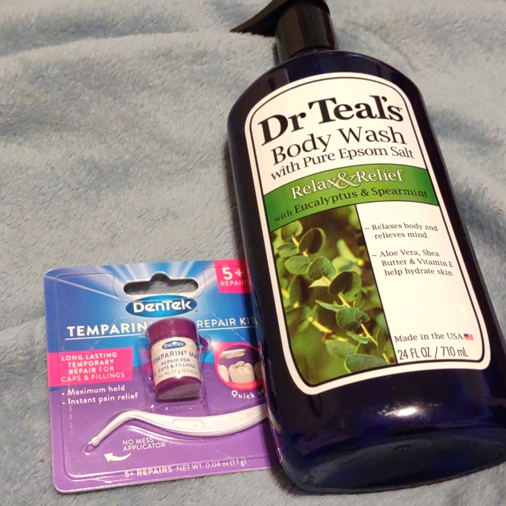 Dr Teal's Body Wash with free Temparin Max